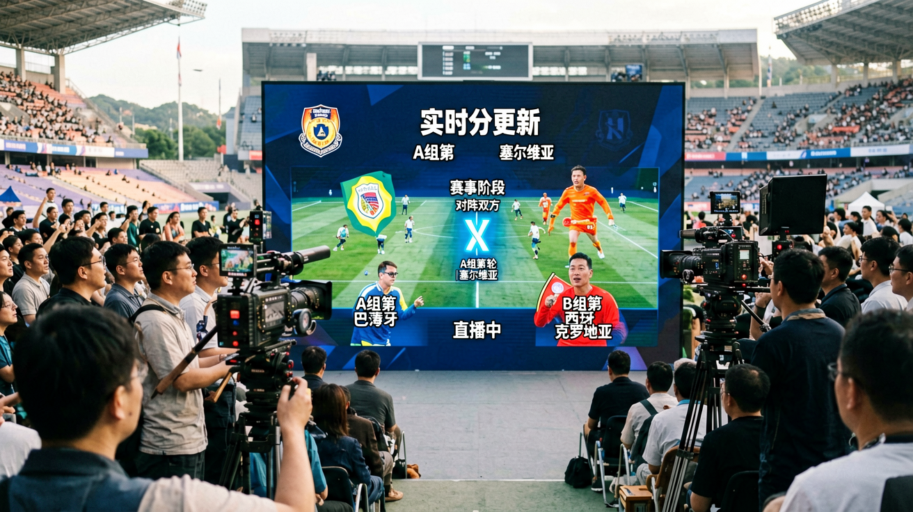 实时比分更新面板与赛程数据查询界面
